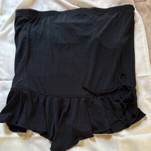 Black stretch tube top, size large, New York and Company